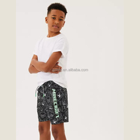 Short de bain d'été pour bébés garçons Happy Face Board Maillot de bain avec motif imprimé Ensemble de style bikini pour enfants Vente en gros MLY