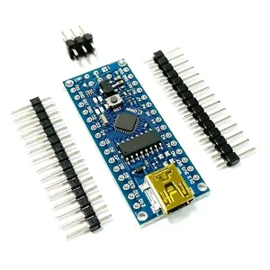 نانو ميني USB مع وحدة تحكم متوافقة مع وحدة تحكم حمراء لاردوينو CH340 Mhz ATMEGA168P - Product Image 5