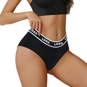 Neue Weiche Damen-Unterwäsche aus Baumwolle im Großhandel nach Maß | Modische, Einfarbige Triangel-Slips für Damen mit Mittlerer bis Niedriger Leibhöhe - Product Image 3