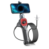 RALCAM-Caméra d'inspection endoscopique industrielle rotative à 360 ° de 6mm avec lumière LED pour moteur automobile