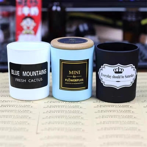 カスタムキャンドルステッカーラベルキャンドル缶コンテナラベルワックス溶融安全警告ステッカーラベル - Product Image 1