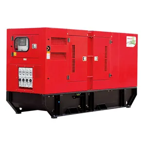 Moteur diesel silencieux, 70kva/90kva, 110kva, 130kva, pour moteur diesel, à faible prix