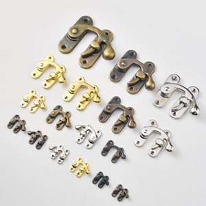 ตัวล็อคแบบโบราณ ผลิตจากเหล็กแผ่นรีดเย็น ใช้สำหรับลิ้นชัก ทนทาน - Product Image 1