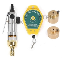 Portable Portable 10-50mm Twist de bouchons en plastique Pneumatique Vissage Capsulage Outil D'étanchéité, Machine À Capsuler À Vis