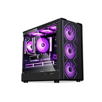 Jingtian Huasheng U7 Gaming Desktop Computer I5 14600KF 5060Ti 16GB Large RAM AI Complete System Made China [Subsidy + 12-Month]