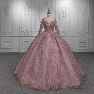 Robes de soirée en tulle entièrement pailletées à lacets pour femmes, robe de soirée Jancember 9965-1 - Product Image 1