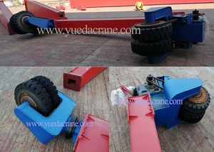 От 3 т до 20 т MH модель Козловой Кран резиновая шина мобильный кран однобалочный мобильный кран - Product Image 5
