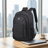 Sac à dos pour ordinateur portable imperméable avec fermeture éclair, grande capacité, décontracté, pour étudiants, sac à dos de jour, sac à dos pour hommes, bureau, voyage, école, vente en gros