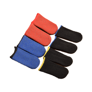 Ultra-Thin Carbon Fiber Fabric Finger Cots for Mobile Phone Touch Screen Gaming Sweat-Proof Breathable Game Finger Ice Pack