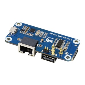 Weixue Raspberry Pi 4ª Generación, Placa de Expansión USB Hub Ethernet de 100 Mbps, HAT USB2.0 RJ45 Compatible con la Serie <span class=keywords><strong>Zero</strong></span> - Product Image 3