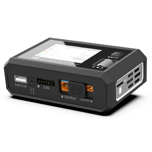 Oferta Especial: Cargador de Baterías de Litio ToolkitRC DV-TRC XT60 XT30 con Salida de 100W AC/300W DC, Entrada 2-6S, Pantalla LCD IPS de 2.4" 320x240 para FPV - Product Image 1
