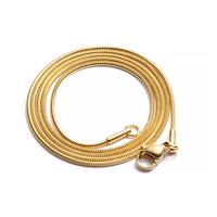 Chaîne serpent en acier inoxydable de Style classique, collier corde torsadée, bijoux de mode, longues chaînes, accessoires, chaînes serpent colorées