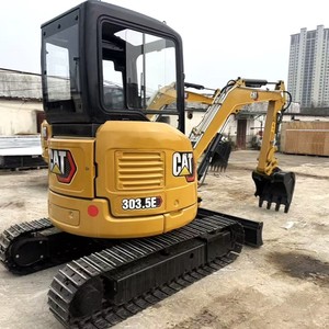 Excavatrice d'occasion Cat303.5e, état quasi neuf, fabriquée au Japon, prix usine, mini-pelles pour la construction - Product Image 1