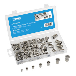 Accesorios FERVI, Remaches Roscados de Acero Inoxidable para Máquinas Herramienta - Product Image 1