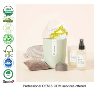 Promotion en gros dérouler lavande coffret cadeau Kit de jardin d'herbes d'intérieur avec support en verre pour plantes salon <span class=keywords><strong>maison</strong></span> accessoires pour plantes - Product Image 3