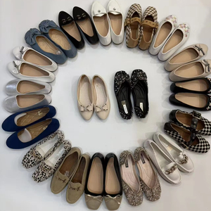 <span class=keywords><strong>Scarpe</strong></span> da Ballerina Economiche per Donna, Set di <span class=keywords><strong>Scarpe</strong></span> <span class=keywords><strong>e</strong></span> Borsa Piatte per Donne Africane, Stock di Fabbrica - Product Image 1