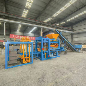 ब्लॉक मशीन स्वचालित कंक्रीट 6 इंच खोखला ब्लॉक बनाने वाली मशीन किंगस्टन जमैका में रंग पेवर ईंट मशीन - Product Image 3