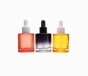 ขวดน้ำมันหอมระเหยทรงรีแบบหนาสำหรับผลิตภัณฑ์ดูแลผิวและเครื่องสำอาง ขวดแก้วแบบหยดสั่งทำพิเศษสำหรับเซรั่มบำรุงผม ขนาด 30 มล. - Product Image 5