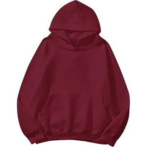 Prix d'usine vente en gros de sweat à capuche homme en polyester polaire sweat à capuche à manches longues vierge streetwear simple conception personnalisée sweats à capuche pour hommes unis - Product Image 5