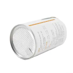 A300 D73mm feuille d'aluminium métallique à pleine ouverture de qualité alimentaire extrémité pelable facile avec couvercles à languette bouchons et fermetures