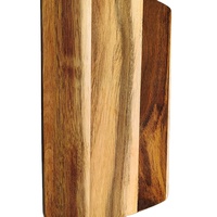 OEM ODM Planche de service Assiettes décoratives Plateau pour gobelet Plateau de service rectangulaire en bois d'acacia