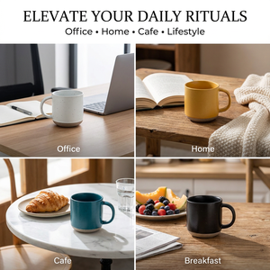 Kingze Logo personalizzato maculato gres tazza <span class=keywords><strong>da</strong></span> tè 360ml latte per la <span class=keywords><strong>colazione</strong></span> acqua <span class=keywords><strong>tazze</strong></span> <span class=keywords><strong>da</strong></span> caffè in ceramica <span class=keywords><strong>da</strong></span> 12 once - Product Image 3