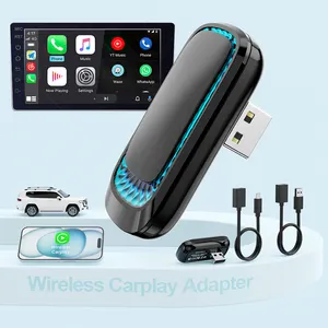 Inalámbrico Carplay Auto GPS Box Mini gran capacidad AI Box Car Play Adapter Box para iPhone