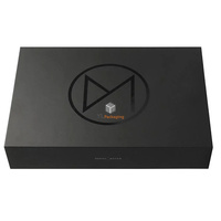 Cajas Rígidas Magnéticas Plegables Personalizadas de Lujo en Negro Mate Hechas a Mano con Laminación Mate para Ropa, Zapatos y Embalaje de Regalos YL Packaging