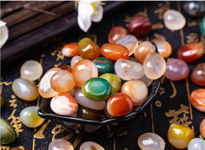 Pedras Naturais de Ágata de Nanjing para Decoração de Aquários e Vasos de Flores, Cascalho Colorido de Grau Industrial com Tamanho Personalizado - Product Image 6