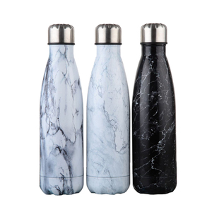agua de acero inoxidable <span class=keywords><strong>mate</strong></span> de Cola en blanco de sublimación clásica de alto grado, botella de bebida fría al aire libre - Product Image 1