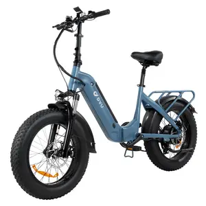 จักรยานพับไขมันไฟฟ้า2022 W ขับกลาง,รถจักรยาน Ebike ไฮบริด E 500 48V