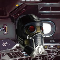 Máscara de Superhéroe Black Series Casco Electrónico de Star-Lord para Cosplay Disfraz de Halloween Equipo de Guardianes de la Galaxia