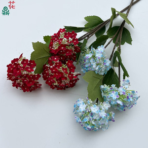 Flores Artificiales de Hortensia de Seda, Duraderas, Decoración Moderna para Bodas y Hogar - Product Image 3