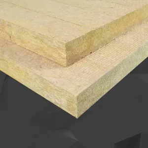 Insulation Board Price 60/80/100kg/m3 1200*600*100mm Acoustic Absorption Basalt Wool Insulation Rock Wool Board