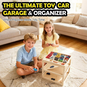 Garaje <span class=keywords><strong>de</strong></span> juguete a escala 1/64 para coches <span class=keywords><strong>de</strong></span> fundición a presión, estuche <span class=keywords><strong>de</strong></span> almacenamiento para <span class=keywords><strong>Hot</strong></span> <span class=keywords><strong>Wheels</strong></span>, <span class=keywords><strong>diorama</strong></span> <span class=keywords><strong>de</strong></span> garaje, rampa <span class=keywords><strong>de</strong></span> estacionamiento para coches <span class=keywords><strong>de</strong></span> juguete - Product Image 5