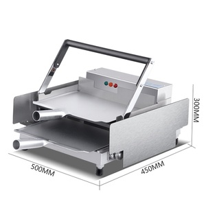 Nuova attrezzatura per macchine da <span class=keywords><strong>forno</strong></span> in acciaio inossidabile per <span class=keywords><strong>hamburger</strong></span>, piccola stufa elettrica automatica a doppio strato - Product Image 5