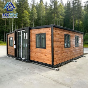 批发预制式可移动40英尺20英尺30英尺可扩展集装箱房预制户外浴室预制住宅 - Product Image 1