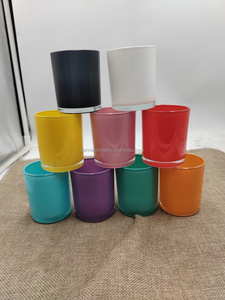 Bán Buôn Rỗng Matte Rõ Ràng Frosted Nến Thủy Tinh Lọ Với Nắp Biểu Tượng Tùy Chỉnh Nến Lọ Cho Nến Làm - Product Image 4