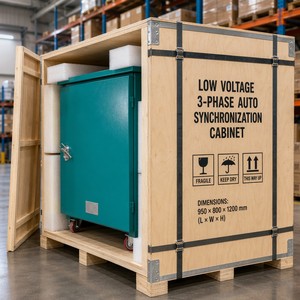 ราคาโรงงาน 380V 400V 3 เฟส 5 สาย แผงควบคุมการซิงโครไนซ์อัตโนมัติ 50-500kVA <span class=keywords><strong>ตู้</strong></span>ควบคุมการซิงโครไนซ์เครื่องกำเนิดไฟฟ้าแบบเชื่อมต่อกับระบบไฟฟ้า - Product Image 6
