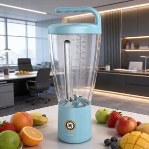 Licuadora Portátil de Alta Potencia de 150W, 1000ml, Inalámbrica con Cable USB, para Hacer Smoothies, Picar Hielo y Alimentos, Funcionamiento Silencioso, para Exteriores y Automóvil - Product Image 1