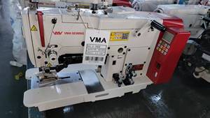 Máquina de coser ojales de cama plana con motor doble VMA V-782 y cuchilla recta - Precio - Product Image 6