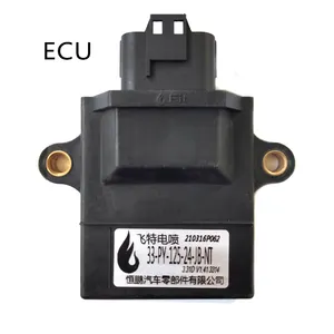 ECU Electronic Fuel Injection System Motorcycle ECU Scooter Curved Beam Car Sports Car Tricycle Computer Board Igniter 18 Pin