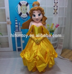 Funtoys <span class=keywords><strong>la</strong></span> Bête & Beauté Mascotte Costume <span class=keywords><strong>Belle</strong></span> Princesse Robe Personnage Fête D'anniversaire Halloween Fantaisie Cosplay pour Adulte - Product Image 6