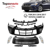 Topzonauto Nouveau Kit Complet de Pare-chocs Avant en Plastique 5310106441 7 Pièces à Fixer par Vis pour 2015 2016 2017 pour LE