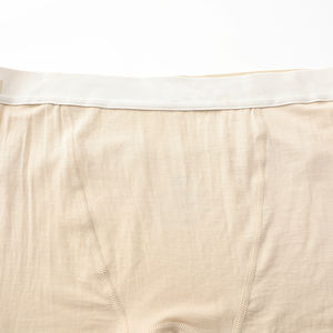 OEM Celana Dalam Wanita Model Boyshort Super Lembut untuk Sehari-hari 17.5mic Wol Merino Ekstra Halus GSM180 Ramah Lingkungan Bernapas Custom - Product Image 4