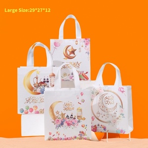 Petits sacs-cadeaux personnalisés, logo de luxe, sacs-cadeaux écologiques non tissés réutilisables pour les achats des Fêtes - Product Image 5