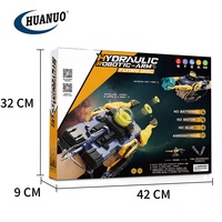 HUANUO Jouets éducatifs pour enfants, bras hydrobot avec dés volants, science, bricolage, bras robotique pour garçon
