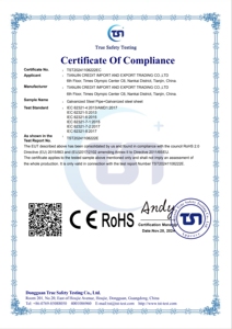 Tubería de Acero Cuadrada Galvanizada por Inmersión en Caliente, Post-Soldadura, Antioxidante para Estructuras de Cercas Exteriores - Product Image 6