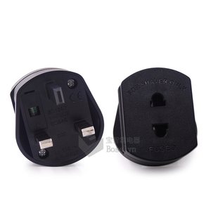 BS1363 Shaver Adapter <strong>Plug</strong> UK to 2 Pin <strong>Socket</strong> <strong>Plug</strong> with 1A Fuse for Bathroom <strong>Shaving</strong> - Product Image 2