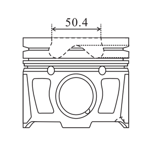 <span class=keywords><strong>4.20</strong></span> A pistone motore ALFIN 4cyl 84.45mm 8711980000 LFL000460 LFL105300 LFL500030 LFL500040 99418600 2014600 0435200 - Product Image 2